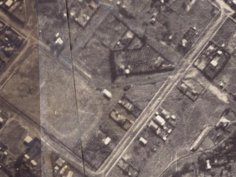 16 Clark Street from the air, 1925-1929