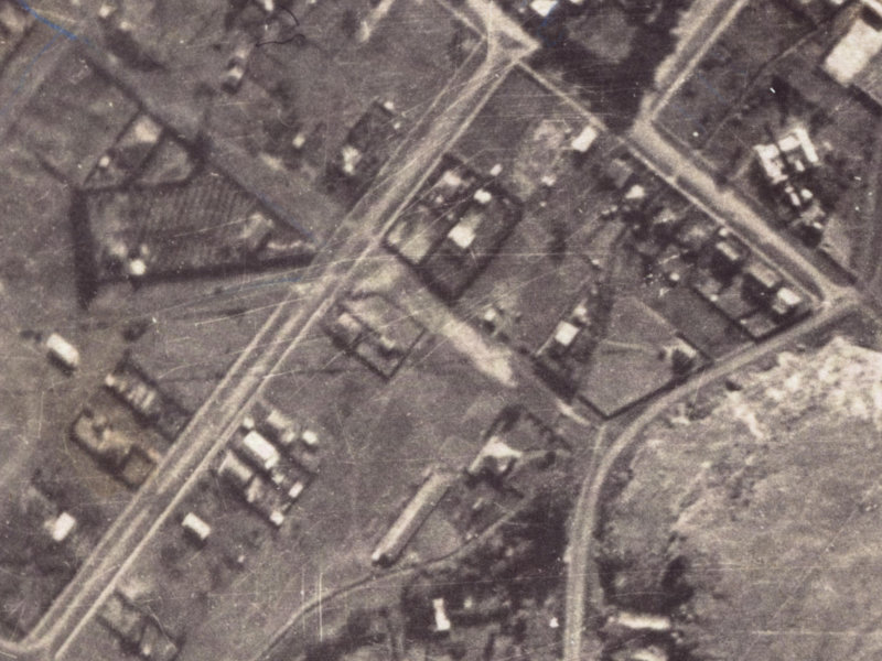 52 Arnold Street from the air, 1925-1929