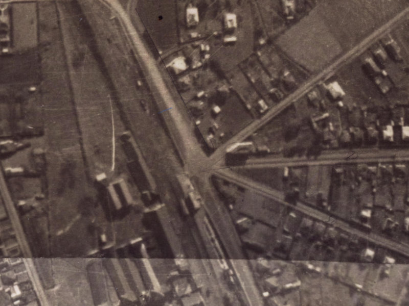 16 Station Road from the air, 1925-1929