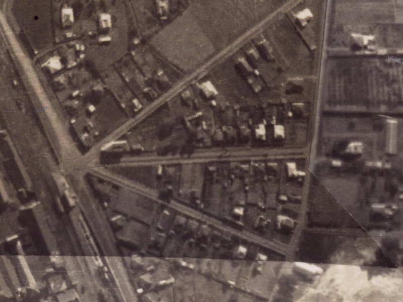 13 Marsden Street from the air, 1925-1929