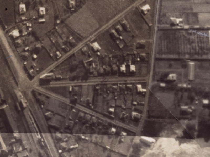 Marsden Street from the air, 1925-1929