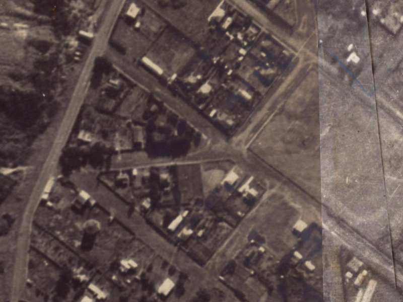 12 Campbell Street from the air, 1925-1929