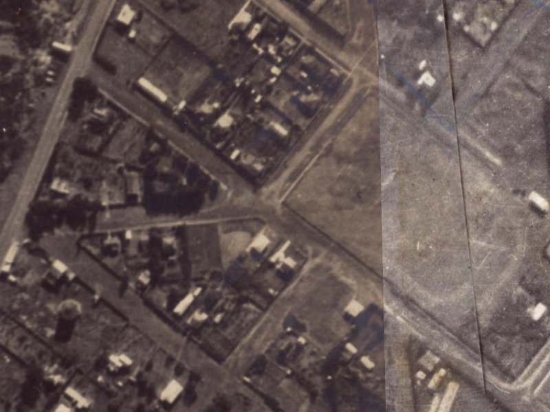 16 Campbell Street from the air, 1925-1929