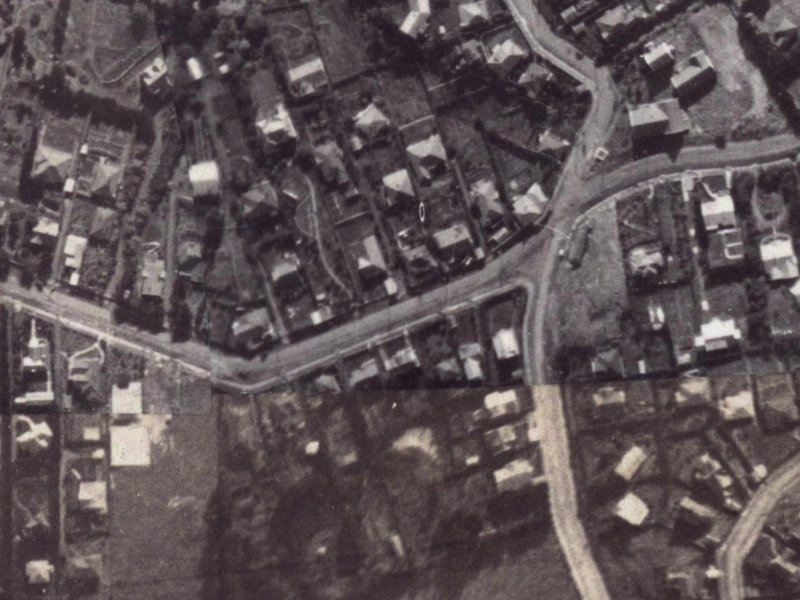 122A Hackthorne Road from the air, 1925-1929