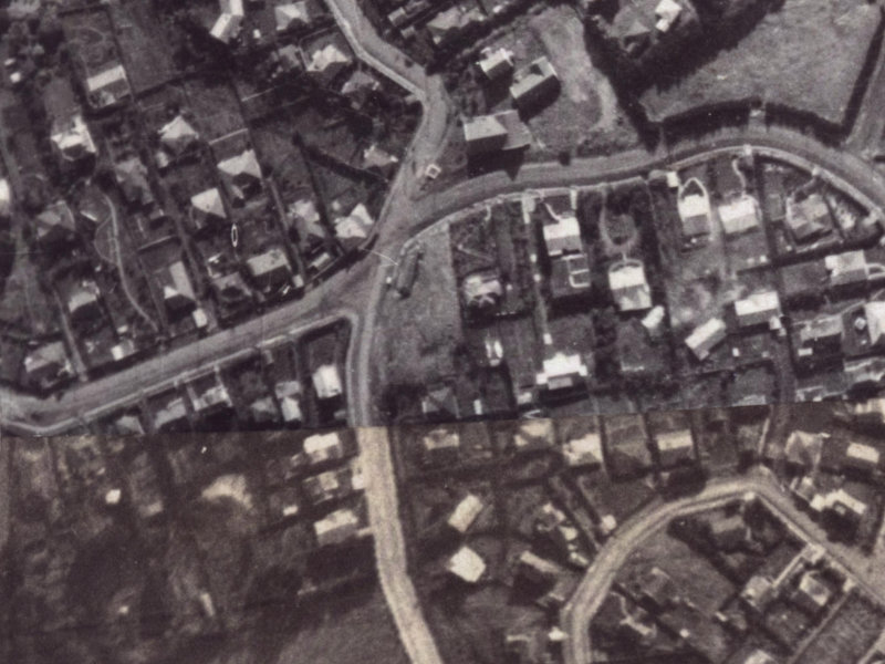 99 Dyers Pass Road from the air, 1925-1929
