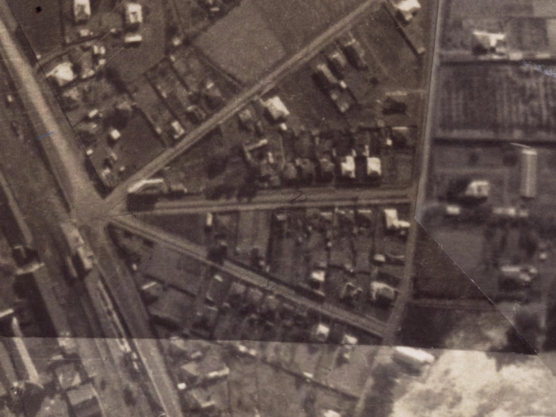 14 Marsden Street from the air, 1925-1929