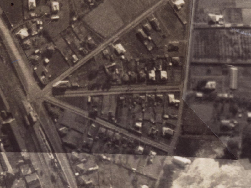 16 Marsden Street from the air, 1925-1929