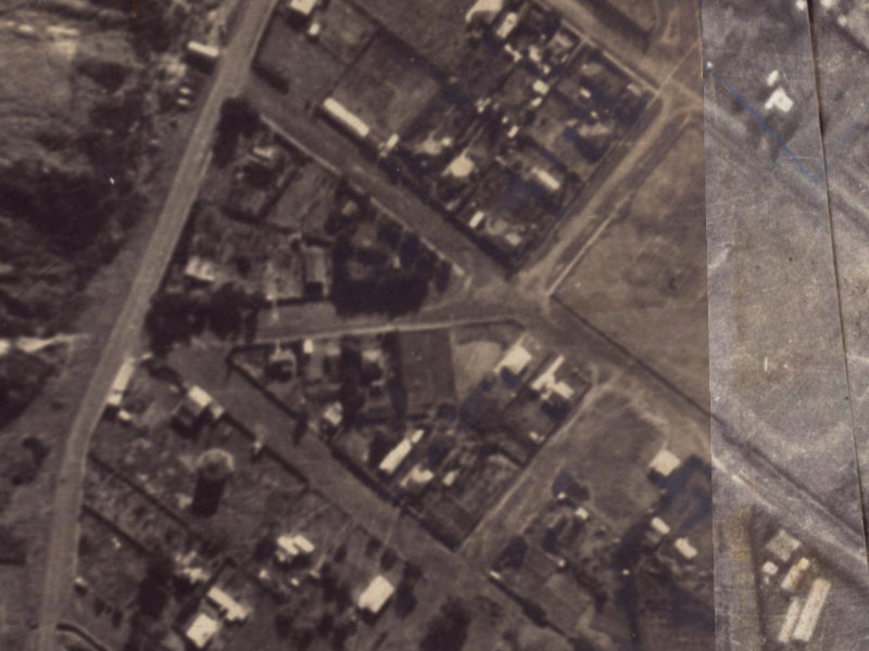 10 Duncan Street from the air, 1925-1929