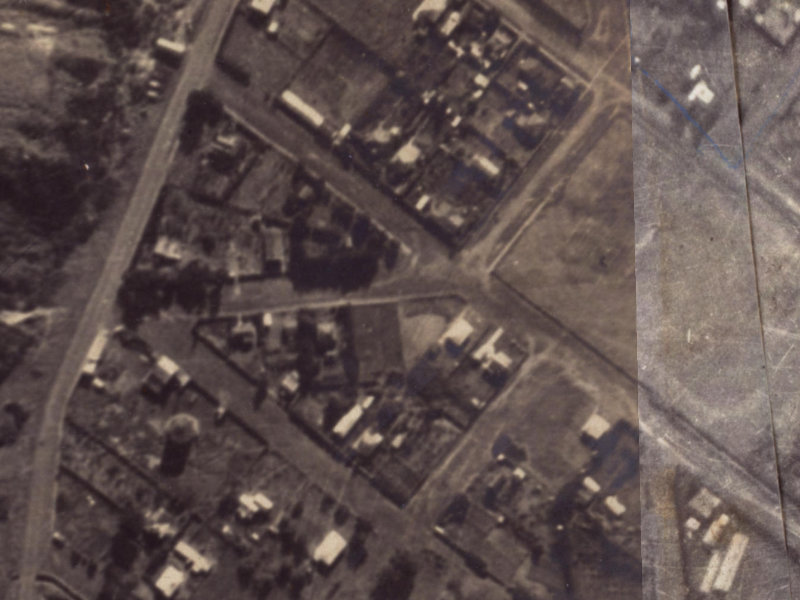 10A Duncan Street from the air, 1925-1929