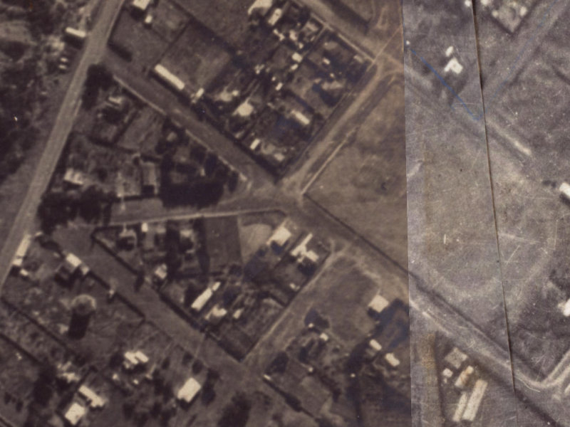 12 Duncan Street from the air, 1925-1929