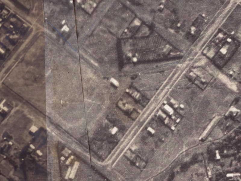 11–17 Duncan Street from the air, 1925-1929