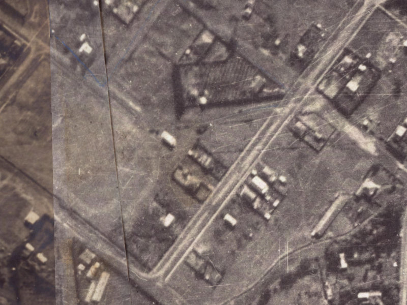 16A Clark Street from the air, 1925-1929