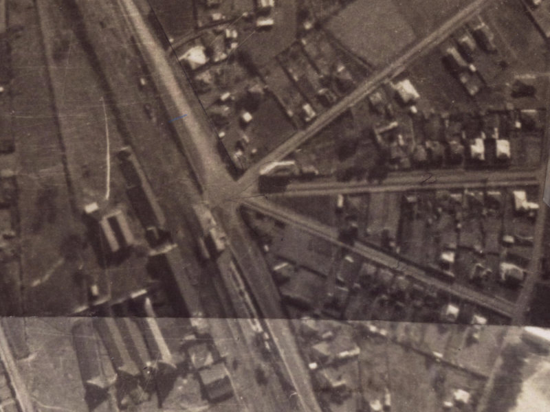 10 Station Road from the air, 1925-1929