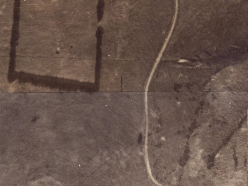397–409 Upper Major Hornbrook Road from the air, 1925-1929