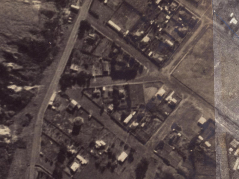 6 Duncan Street from the air, 1925-1929