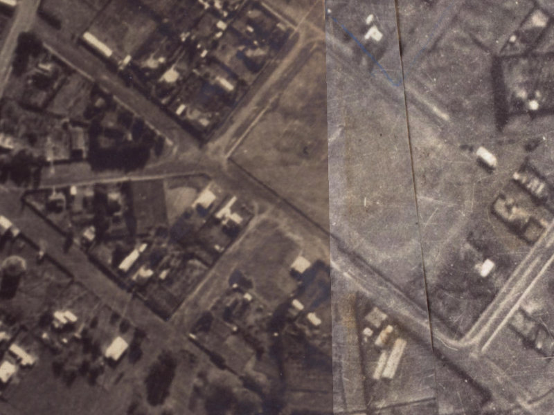 20 Campbell Street from the air, 1925-1929