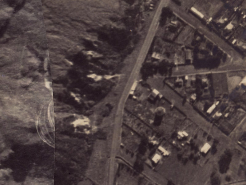 117E Wakefield Avenue from the air, 1925-1929
