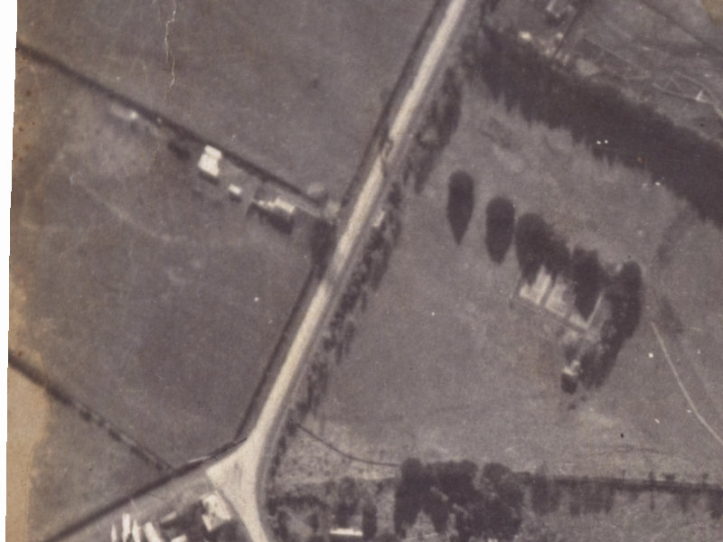 303–305 Halswell Road from the air, 1925-1929