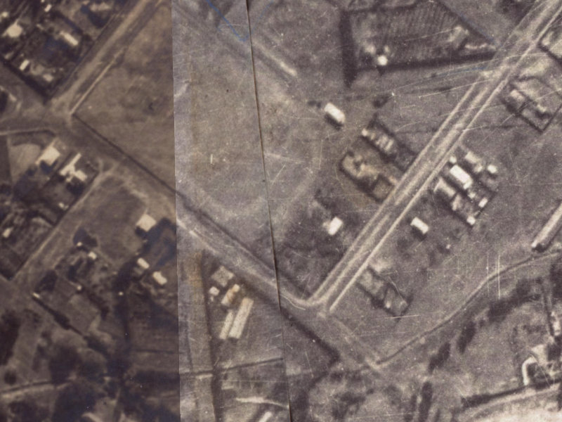 28 Clark Street from the air, 1925-1929