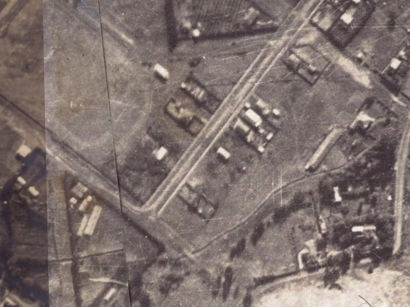 27 Clark Street from the air, 1925-1929