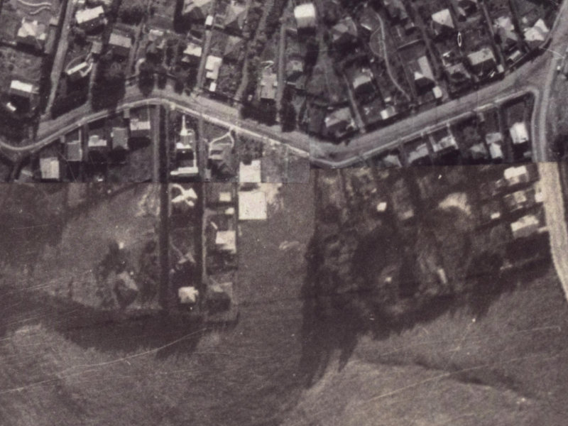 108A Hackthorne Road from the air, 1925-1929