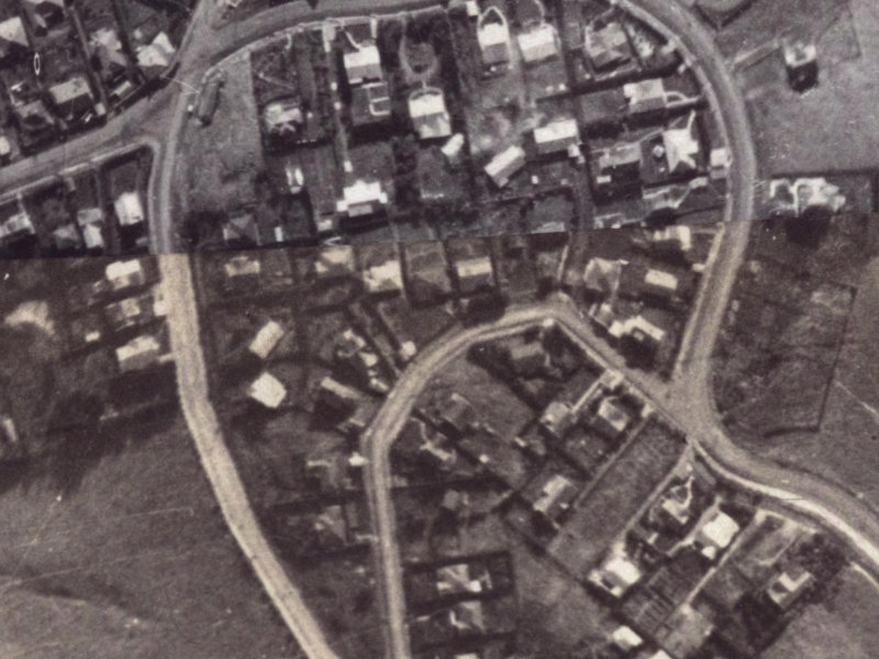 12 Westenra Terrace from the air, 1925-1929