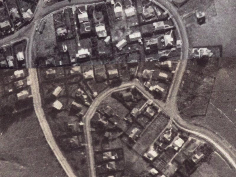 7 Westenra Terrace from the air, 1925-1929