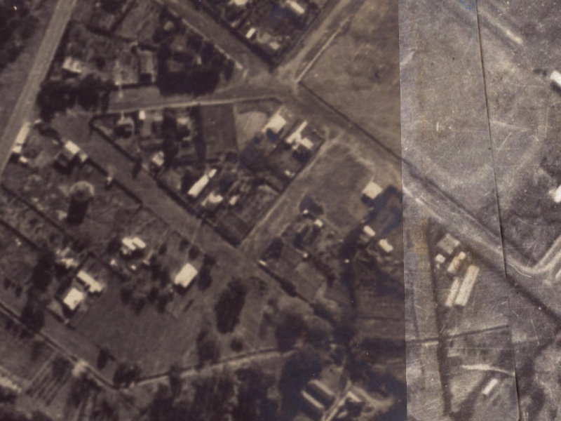 33 Van Asch Street from the air, 1925-1929