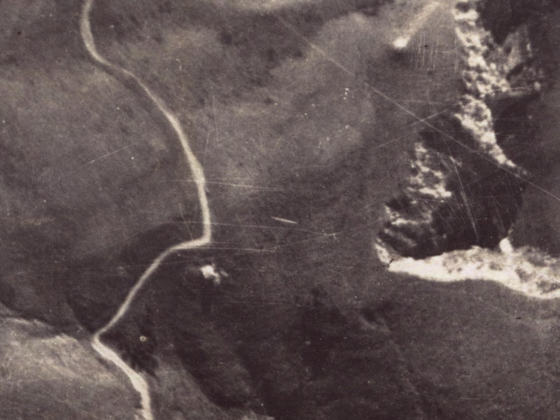 129 Taylors Mistake Road from the air, 1925-1929