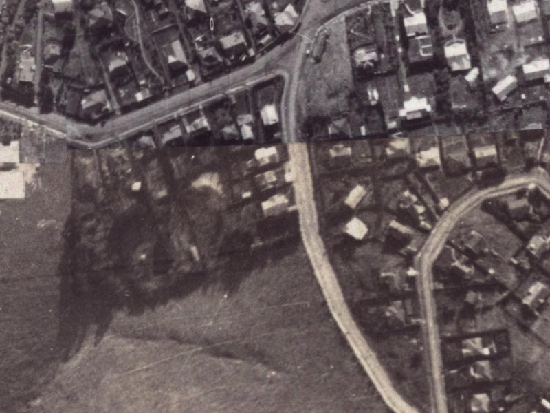 108 Dyers Pass Road from the air, 1925-1929