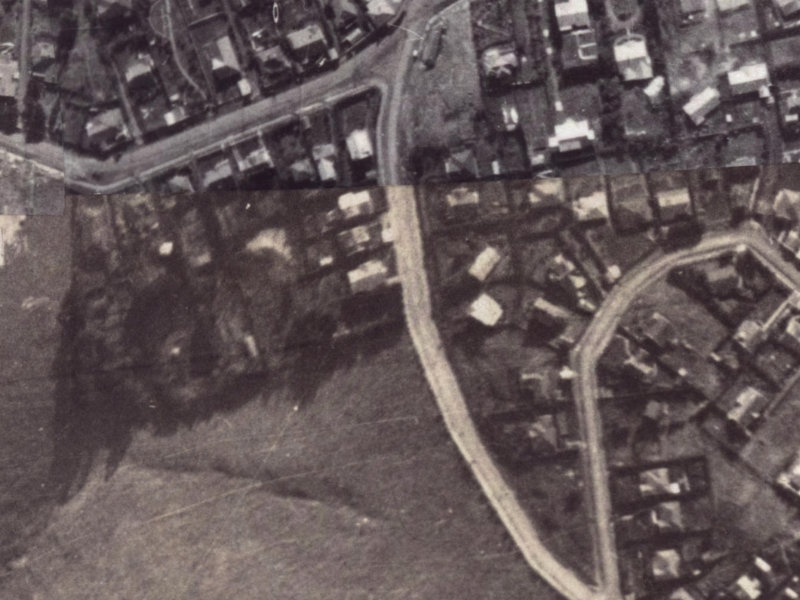 110 Dyers Pass Road from the air, 1925-1929