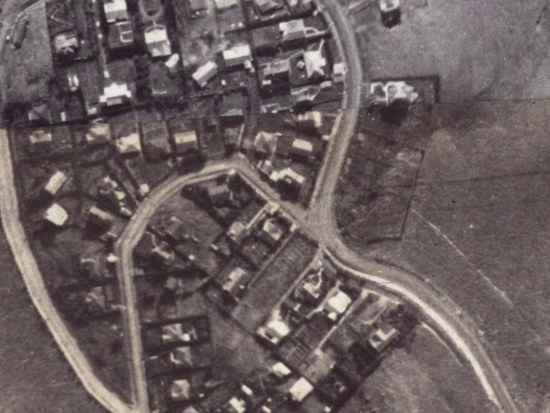 1 Westenra Terrace from the air, 1925-1929