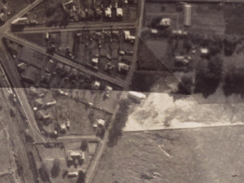 63-69 Bridle Path Road from the air, 1925-1929