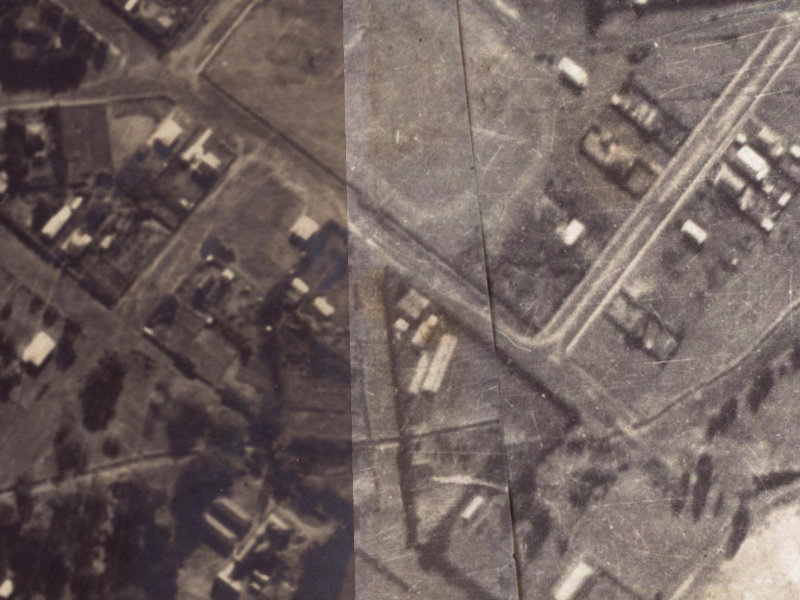 26 Campbell Street from the air, 1925-1929