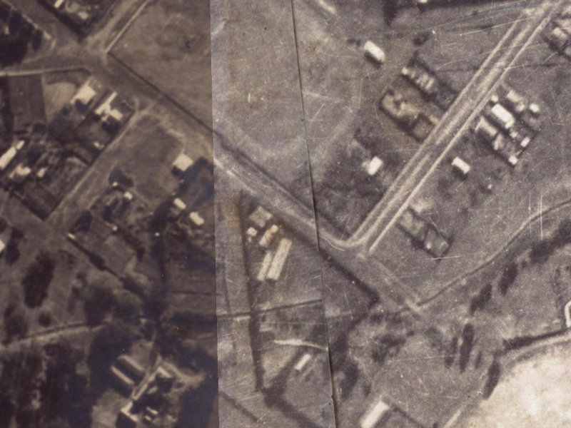 28 Campbell Street from the air, 1925-1929