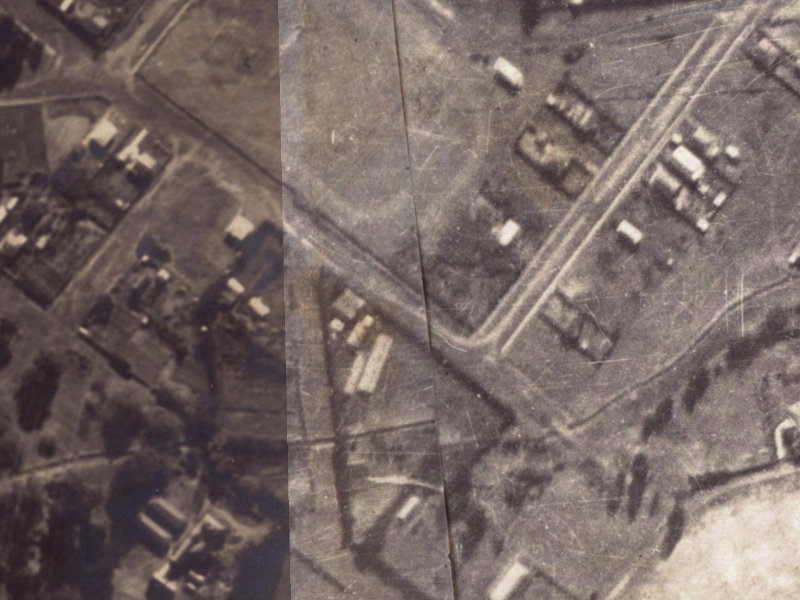 34 Clark Street from the air, 1925-1929