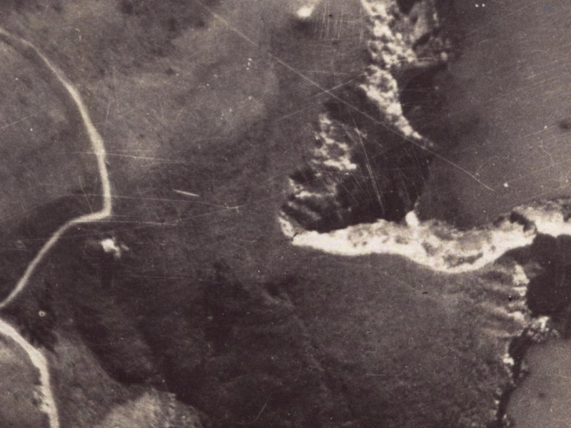 129B Taylors Mistake Road from the air, 1925-1929