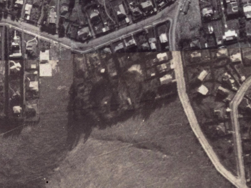 116A Hackthorne Road from the air, 1925-1929