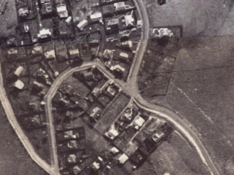 1A Westenra Terrace from the air, 1925-1929