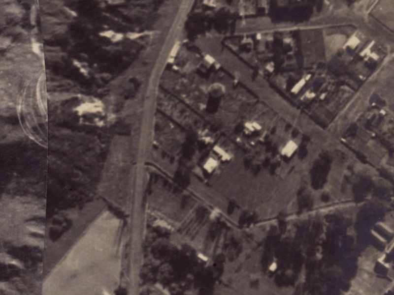 7A Paisley Street from the air, 1925-1929