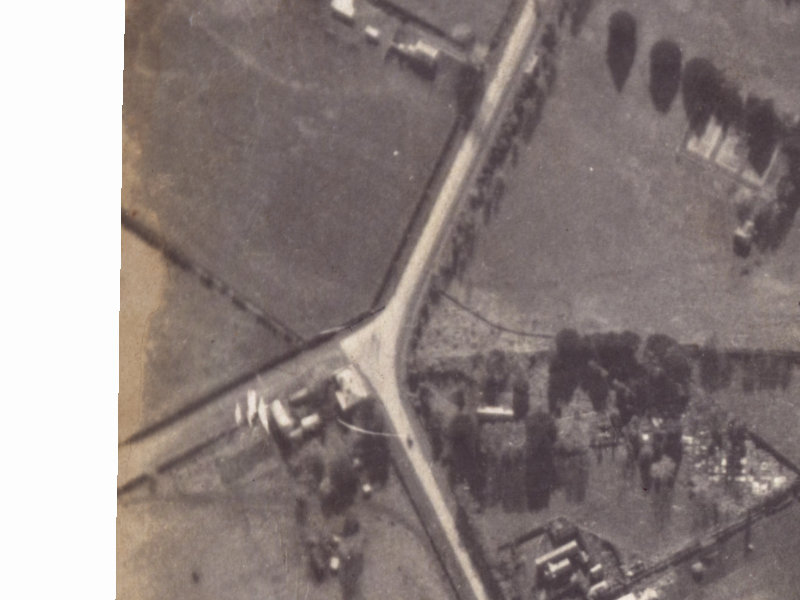 336 Halswell Road from the air, 1925-1929