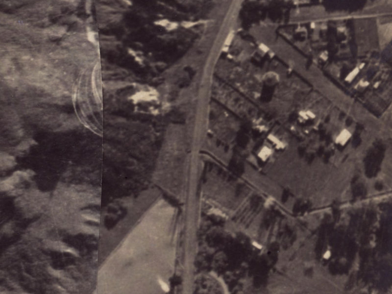 96 Wakefield Avenue from the air, 1925-1929