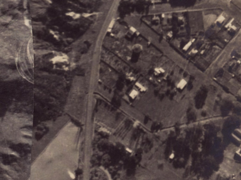Paisley Street from the air, 1925-1929
