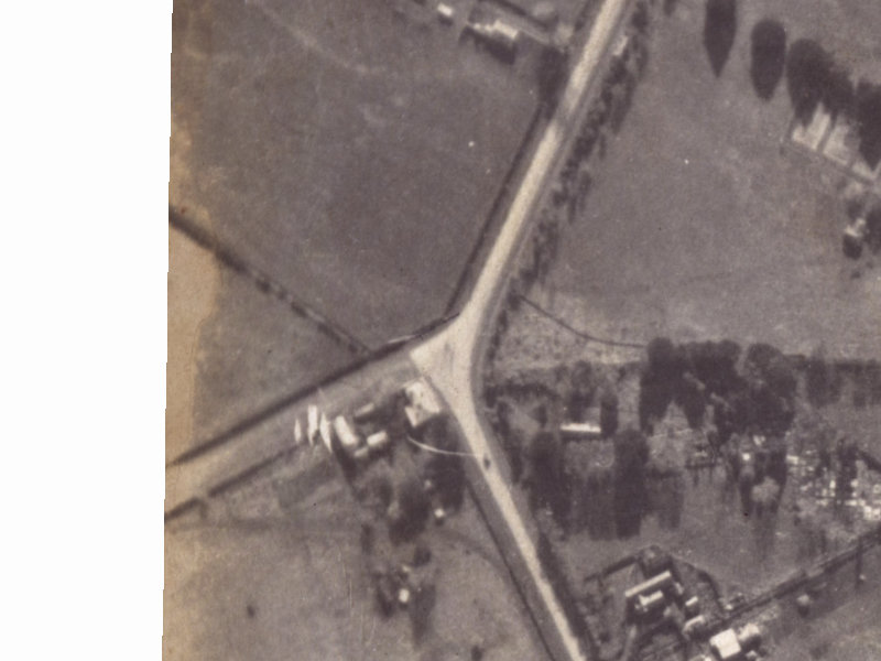 334 Halswell Road from the air, 1925-1929