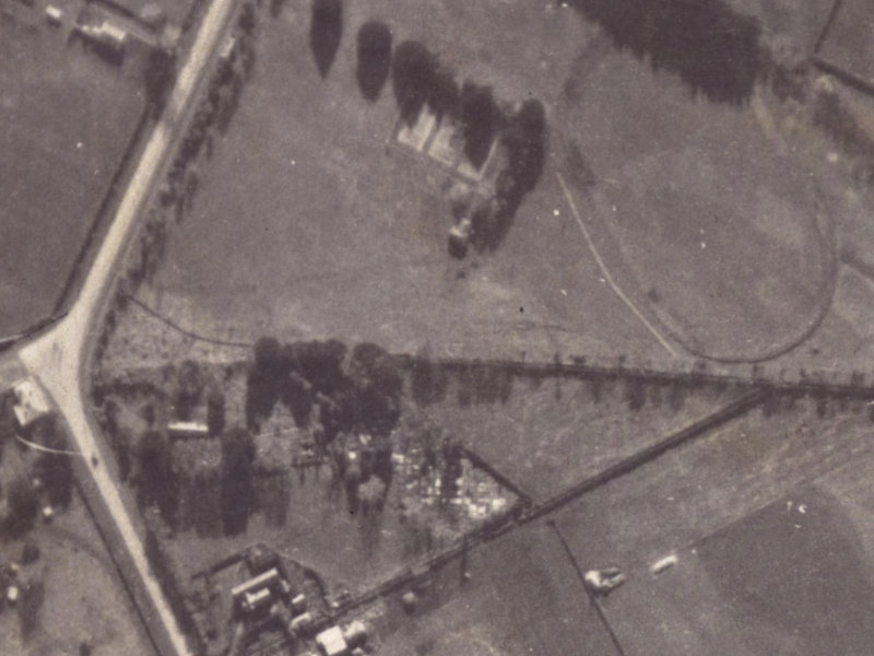 334-324 Halswell Road from the air, 1925-1929
