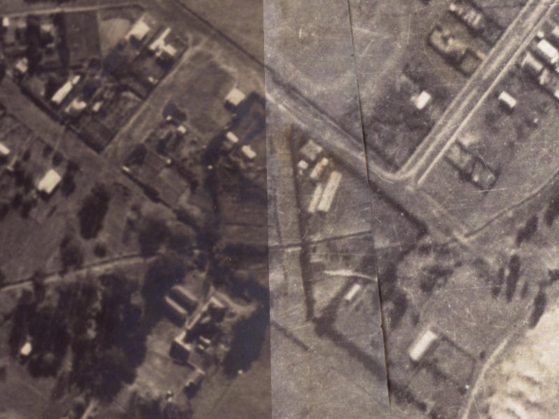 48 Whitfield Street from the air, 1925-1929