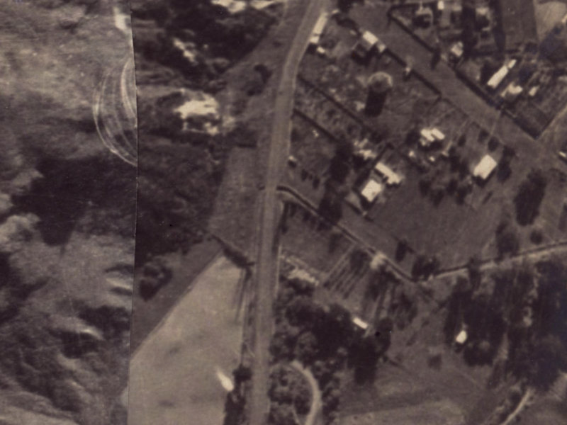 123 Wakefield Avenue from the air, 1925-1929