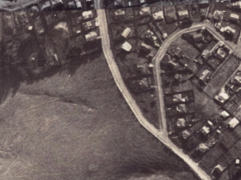 116 Dyers Pass Road from the air, 1925-1929