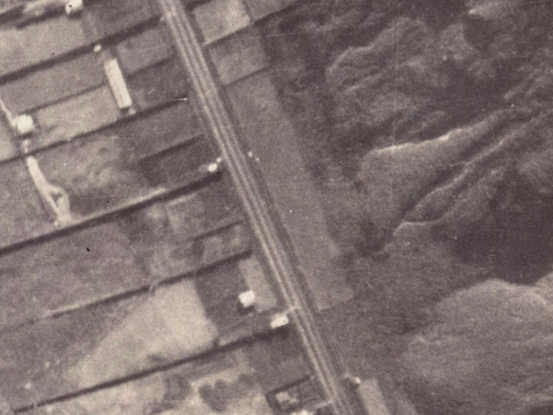 111 Bowenvale Avenue from the air, 1925-1929