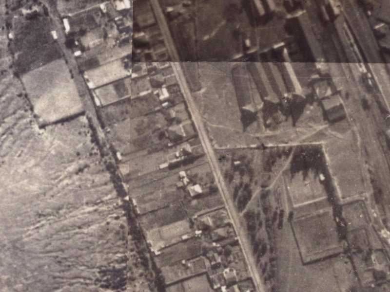 49 Port Hills Road from the air, 1925-1929